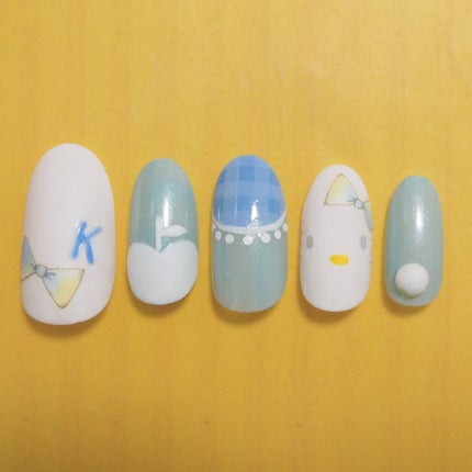 ネイルシール/DAISO/ネイルシールを使ったクチコミ(2枚目)