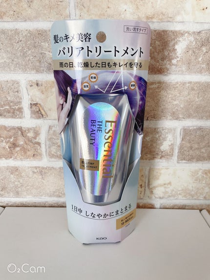 髪のキメ美容バリアトリートメント/エッセンシャル/洗い流すヘアトリートメントを使ったクチコミ(1枚目)