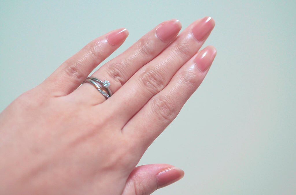 ネイルファンデーション/パラドゥ/マニキュアを使ったクチコミ(3枚目)