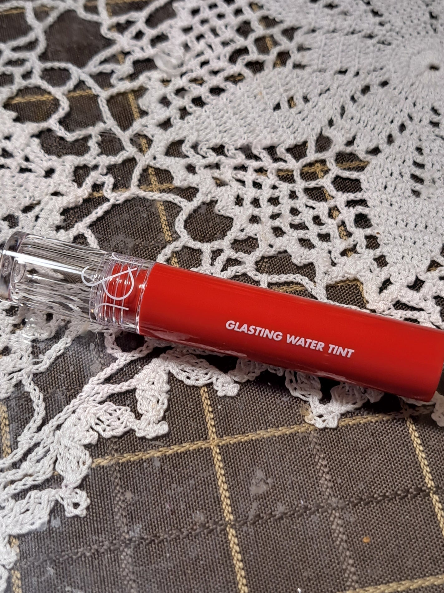 グラスティングウォーターティント/rom&nd/リップティントを使ったクチコミ(1枚目)