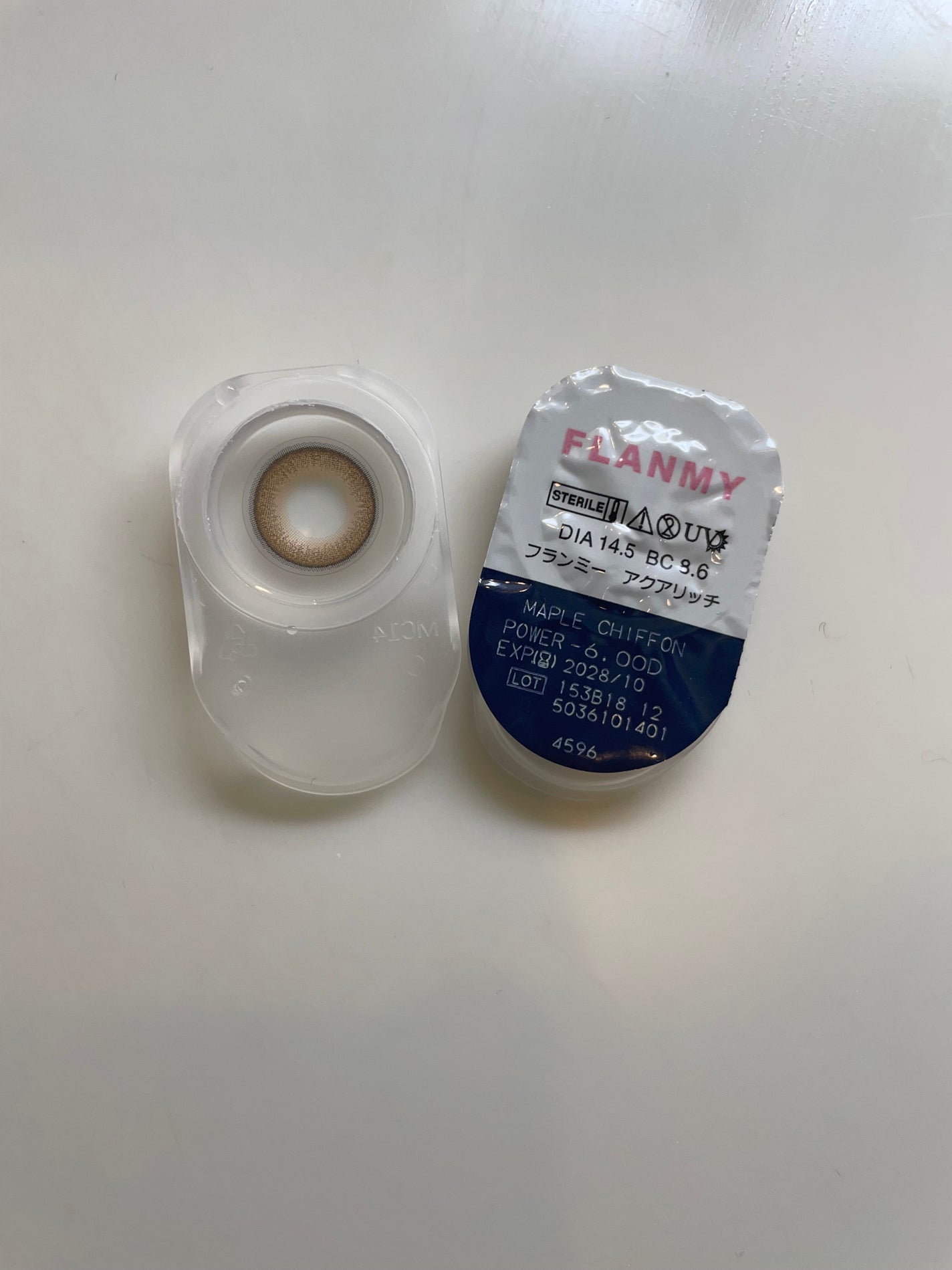 FLANMY 1day/FLANMY/ワンデー(1DAY)カラコンを使ったクチコミ(1枚目)