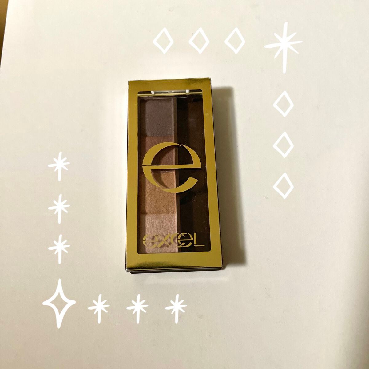 スタイリング パウダーアイブロウ/excel/パウダーアイブロウを使ったクチコミ(1枚目)