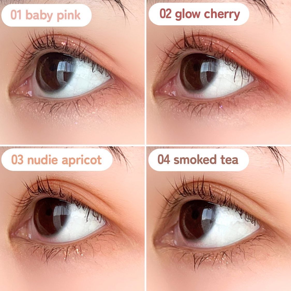 4色アイシャドウパレット/MOKA Japan cosmetics/アイシャドウパレットを使ったクチコミ(9枚目)