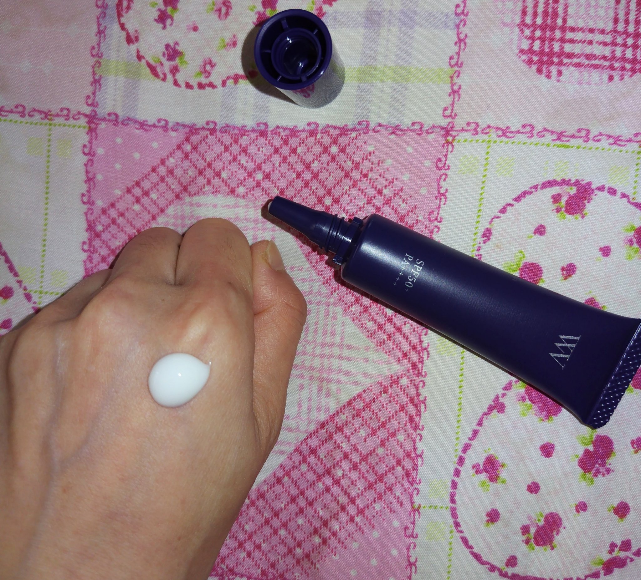 WHITE VEIL ブライトセラムUV/WHITE VEIL/日焼け止めローションを使ったクチコミ（2枚目）