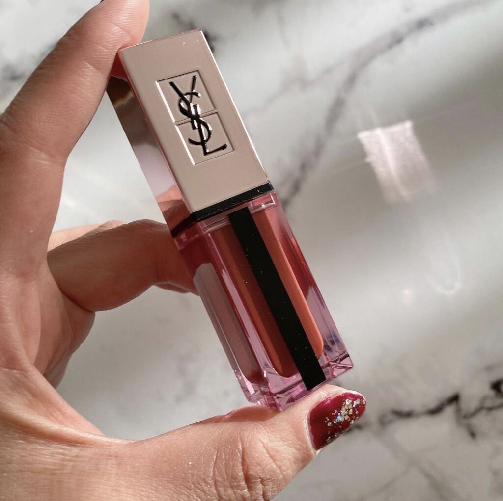 ルージュ ピュールクチュール ザ スリム グロウマット/YVES SAINT LAURENT BEAUTE/口紅を使ったクチコミ（2枚目）