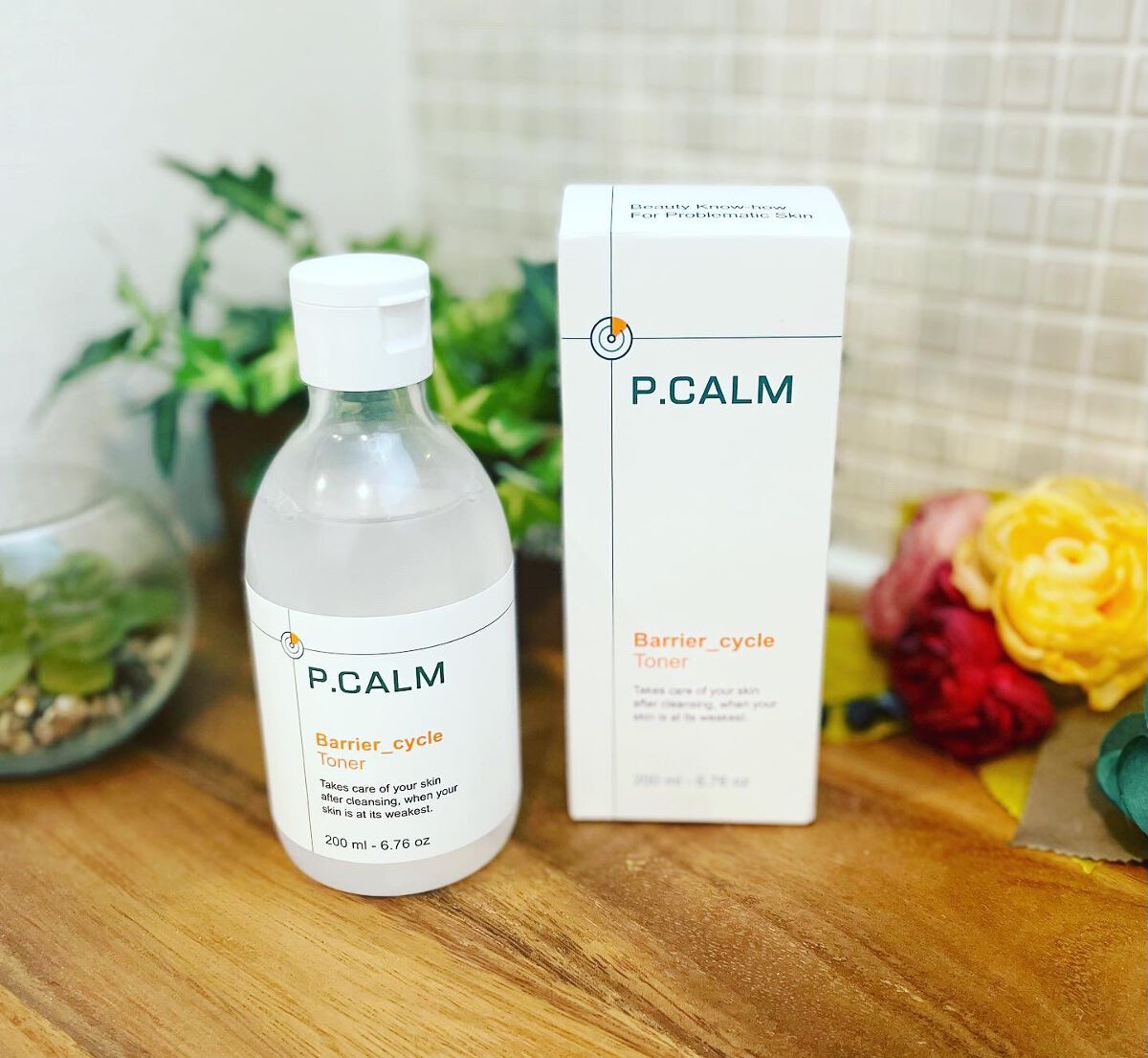 バリアサイクルトナー/P.CALM/化粧水を使ったクチコミ（1枚目）