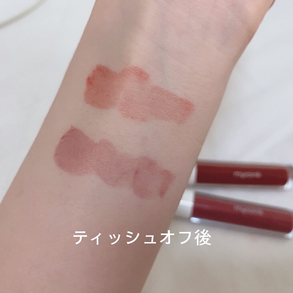 カラーフォーミーリップティント/myroink/リップティントを使ったクチコミ（3枚目）