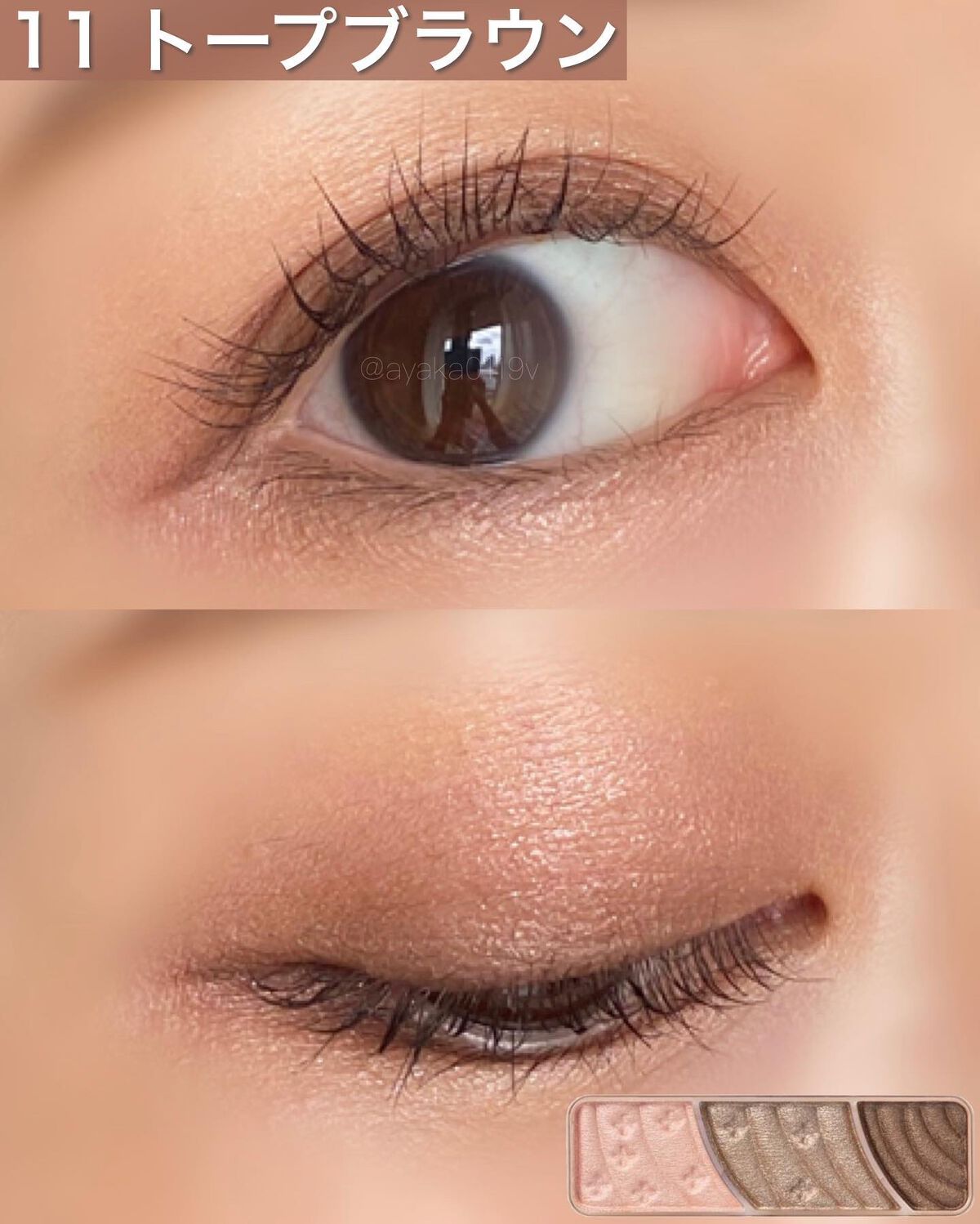 トーンアップアイシャドウ/CEZANNE/アイシャドウパレットを使ったクチコミ(4枚目)