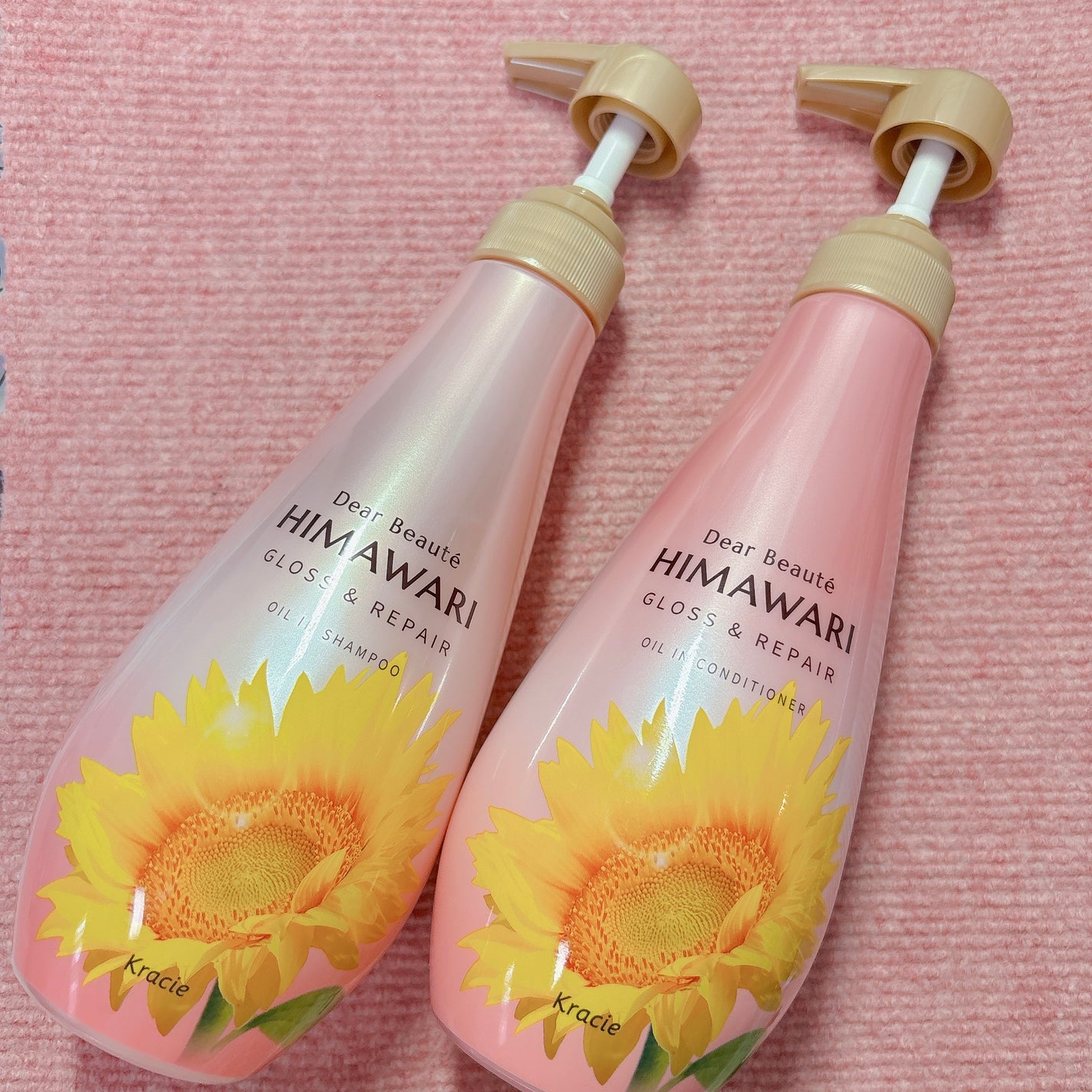 オイルインシャンプー/オイルインコンディショナー (グロス&リペア)/ディアボーテ/市販シャンプーを使ったクチコミ(1枚目)