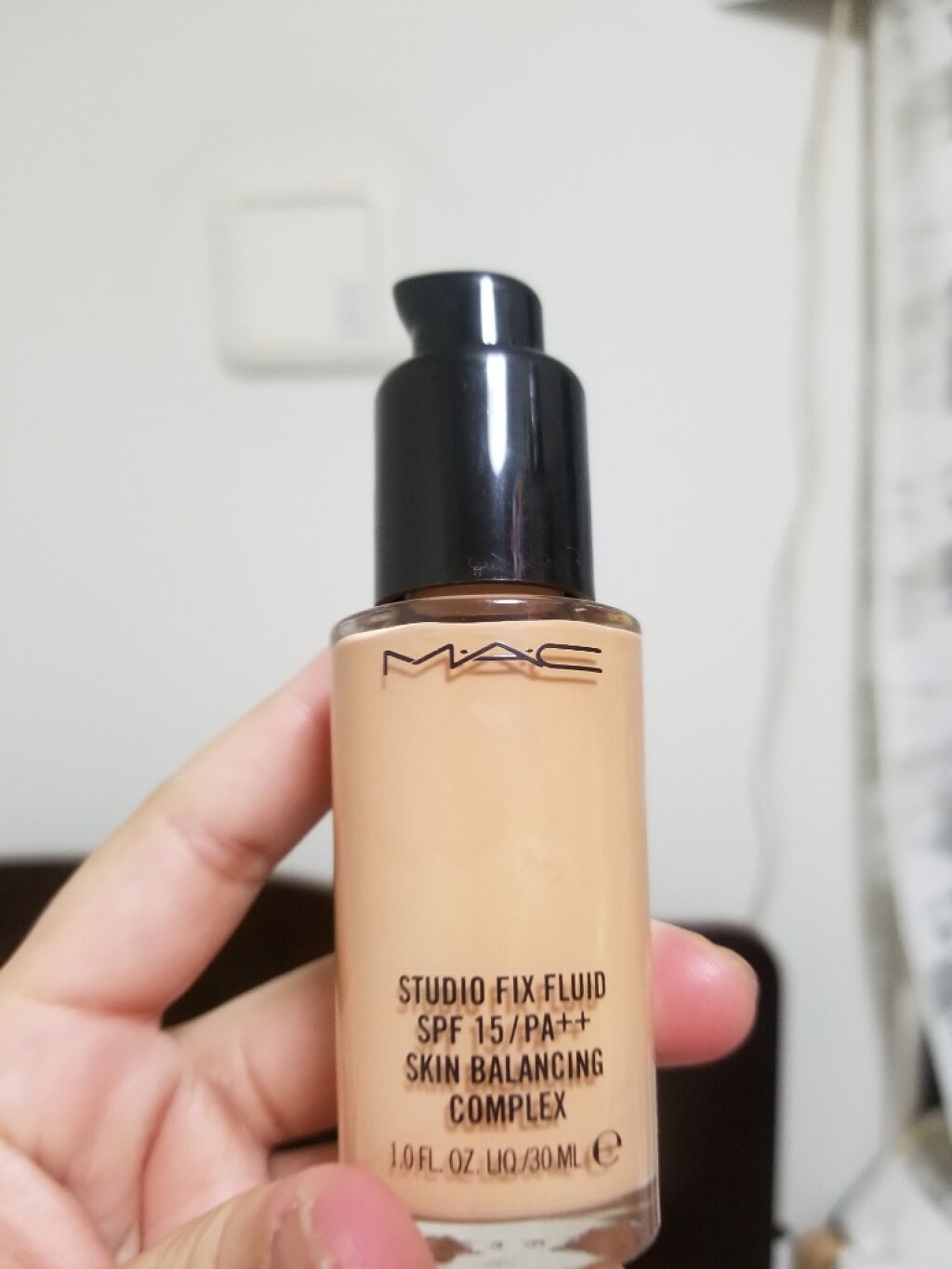 スタジオフィックス フルイッド SPF 15/M・A・C/リキッドファンデーションを使ったクチコミ(1枚目)