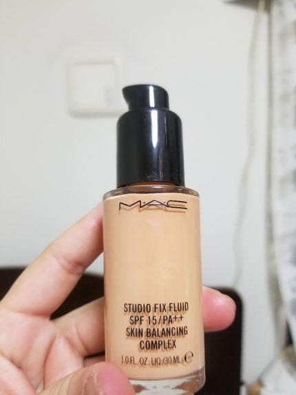 スタジオフィックス フルイッド SPF 15/M・A・C/リキッドファンデーションを使ったクチコミ(1枚目)