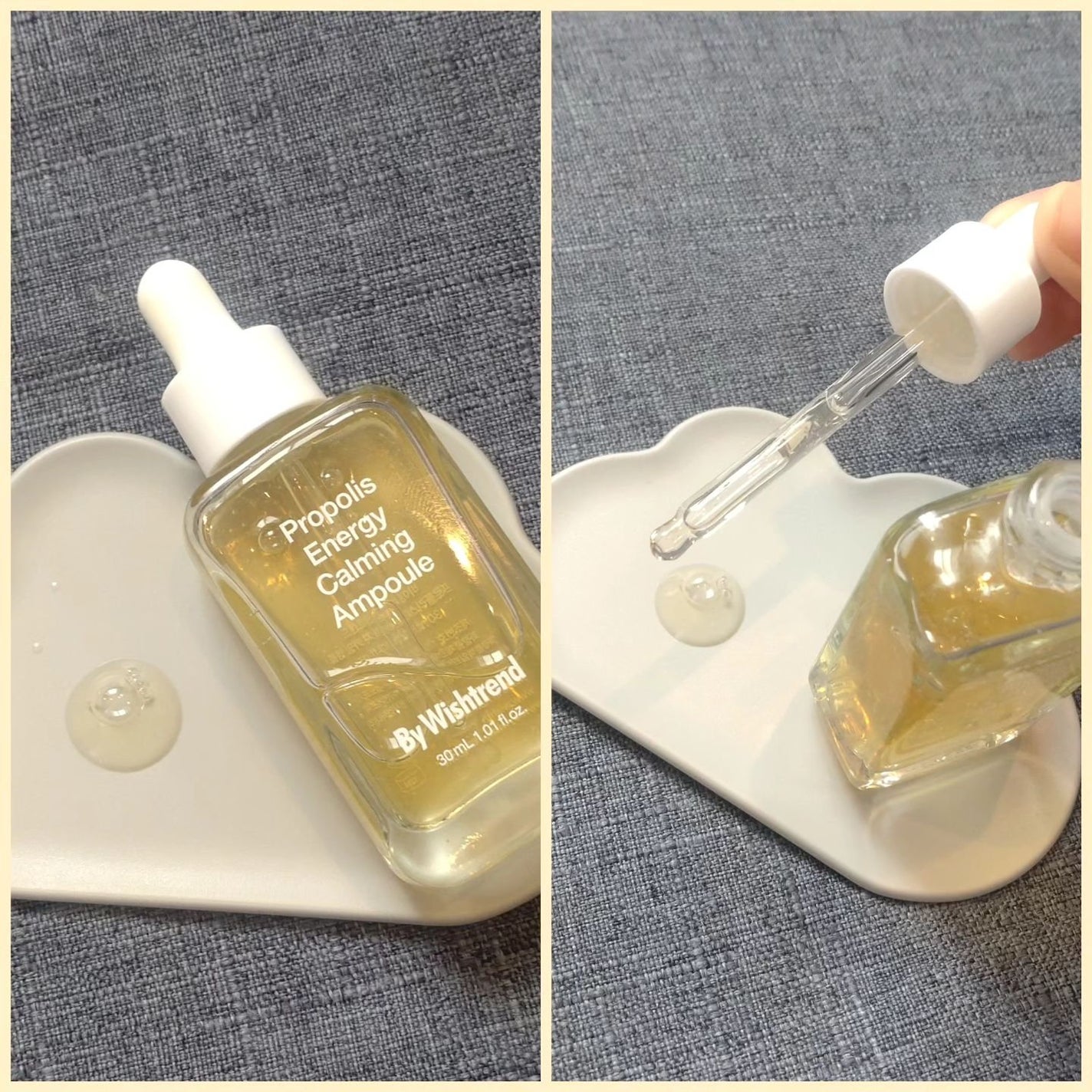 プロポリスエナジーカーミングアンプル/By Wishtrend/美容液を使ったクチコミ(2枚目)