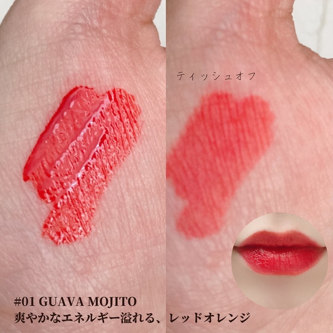 ジューシーライアー ウォーターティント/lilybyred/リップティントを使ったクチコミ(5枚目)