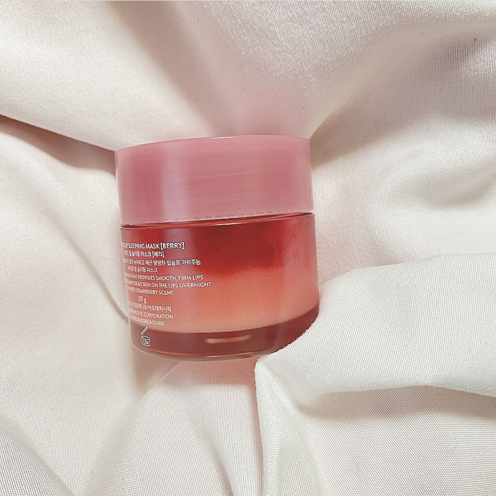 リップスリーピングマスク/LANEIGE/リップバームを使ったクチコミ（3枚目）