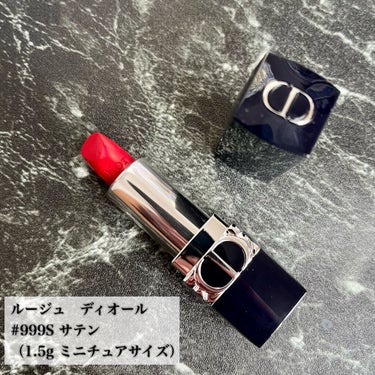 ルージュ ディオール 999S サテン（生産終了）/Dior/口紅の画像