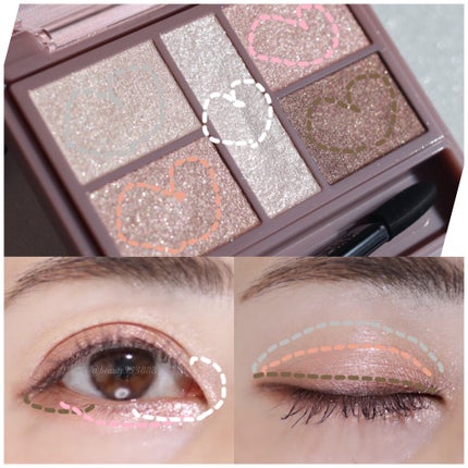 パーフェクトスタイリストアイズ/キャンメイク/アイシャドウパレットを使ったクチコミ(2枚目)