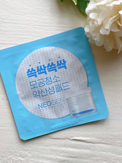 ポアレーザークリア BHA 毛穴パッド/NEOGEN/トナーパッドを使ったクチコミ(1枚目)