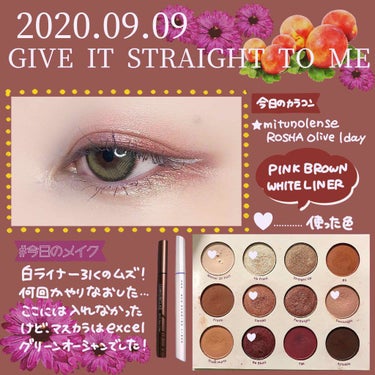 Give It To Me Straight/ColourPop/パウダーアイシャドウを使ったクチコミ（1枚目）