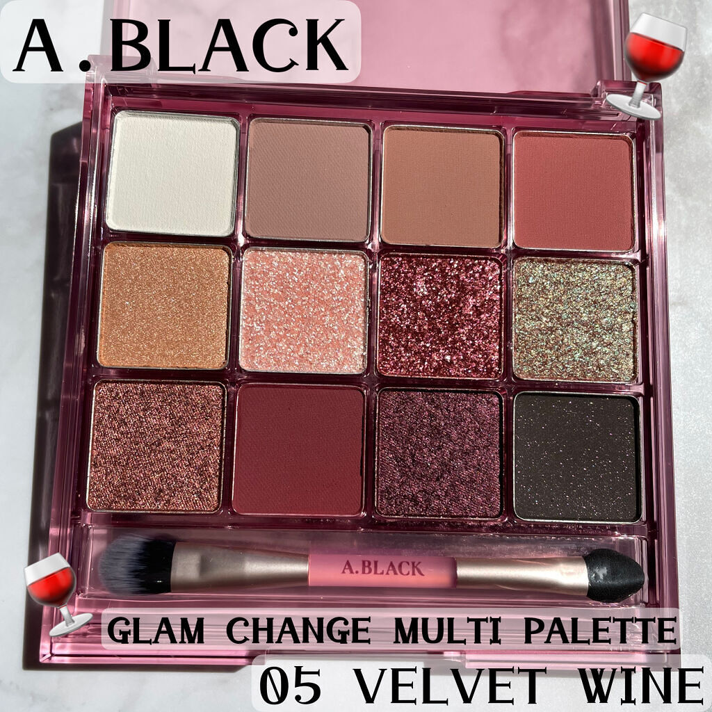 グラムチェンジマルチパレット/A.BLACK/マルチパレットを使ったクチコミ（1枚目）