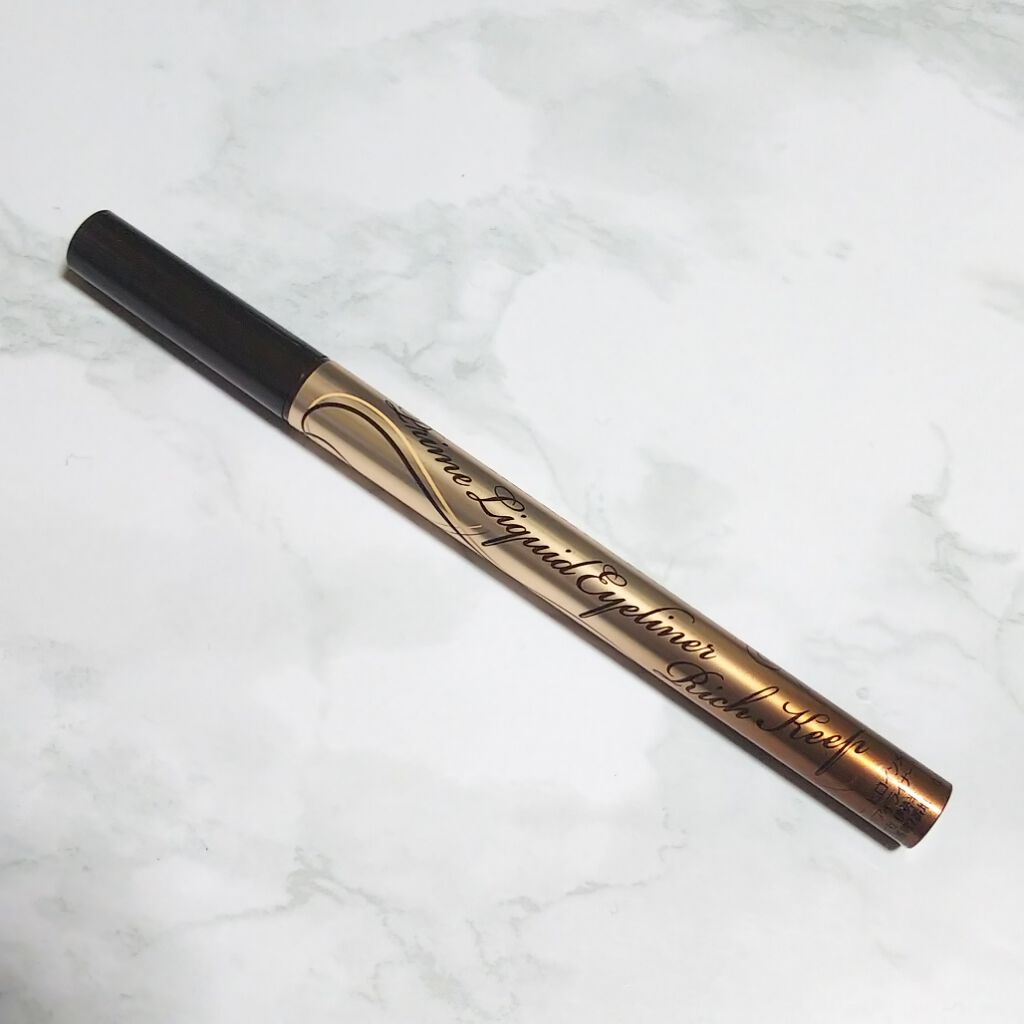 プライムリキッドアイライナー リッチキープ/ヒロインメイク/リキッドアイライナーを使ったクチコミ(2枚目)