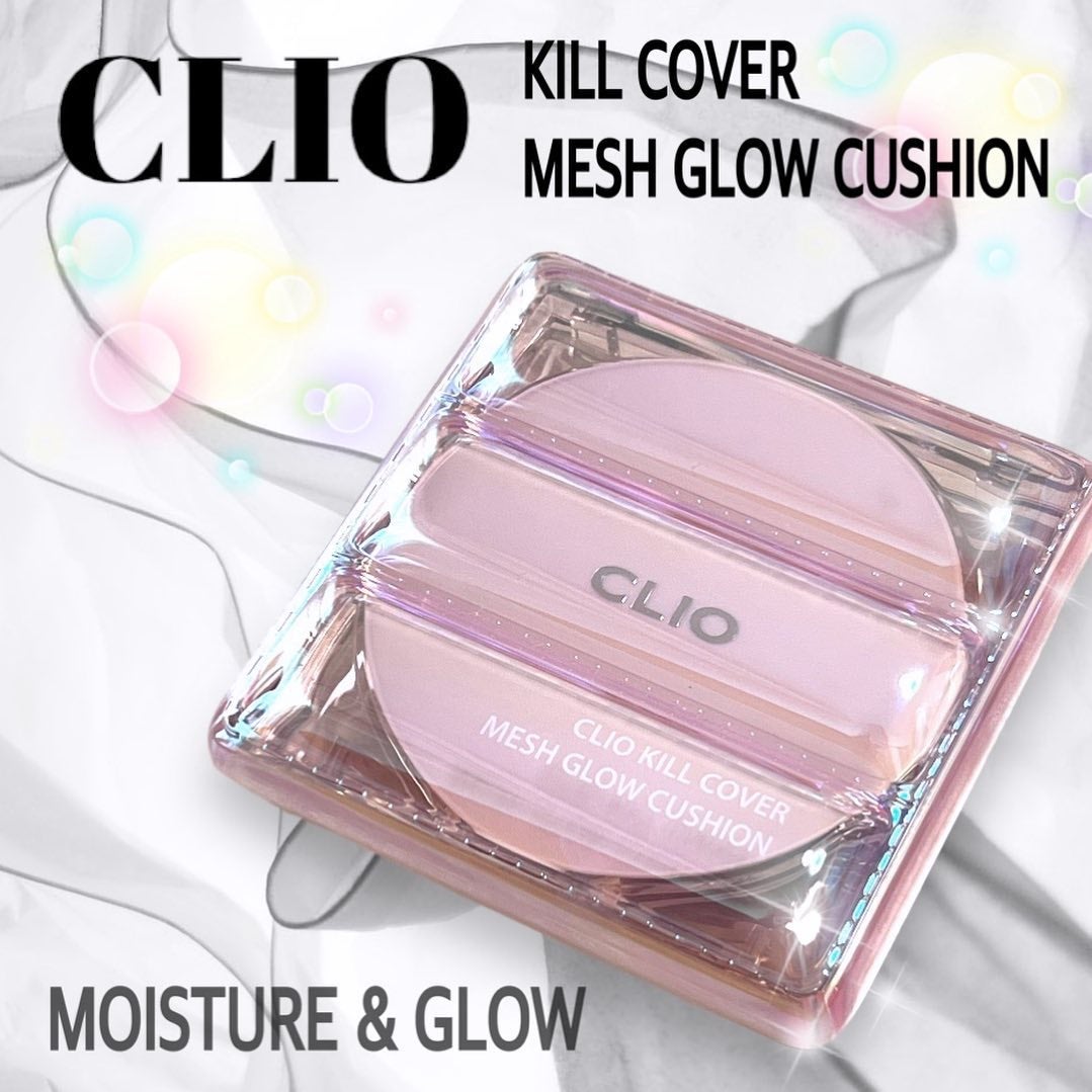 キル カバー メッシュ グロウ クッション/CLIO/クッションファンデーションを使ったクチコミ(1枚目)