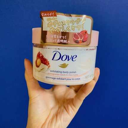 ダヴ ふわとろクリーミースクラブ ザクロ&シアバター/ダヴ/ボディスクラブを使ったクチコミ(1枚目)