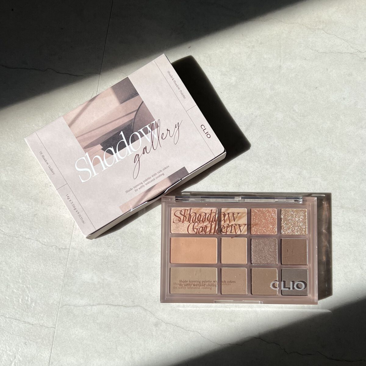 シェード アンド シャドウ パレット/CLIO/アイシャドウパレットを使ったクチコミ（1枚目）