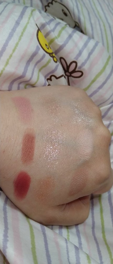 Love Bear 9色 アイシャドウパレット/FlowerKnows/アイシャドウパレットを使ったクチコミ(5枚目)