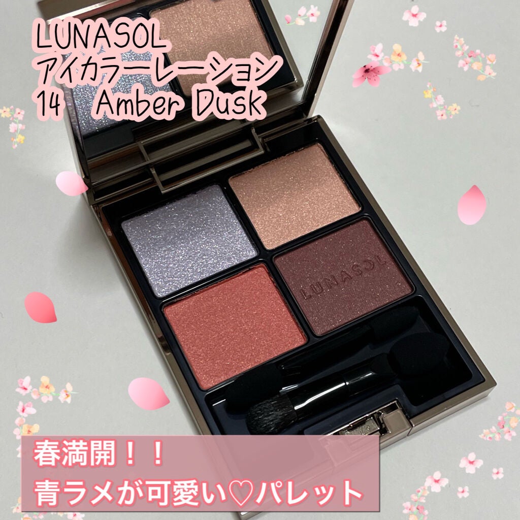 アイカラーレーション/LUNASOL/アイシャドウパレットを使ったクチコミ(1枚目)