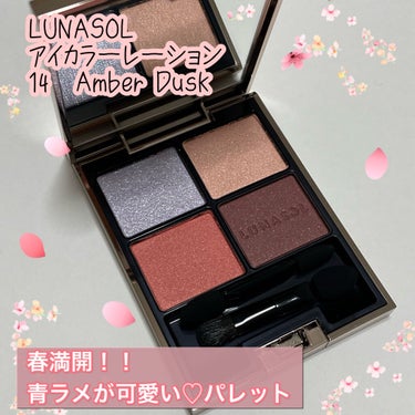 アイカラーレーション/LUNASOL/アイシャドウパレットを使ったクチコミ（1枚目）