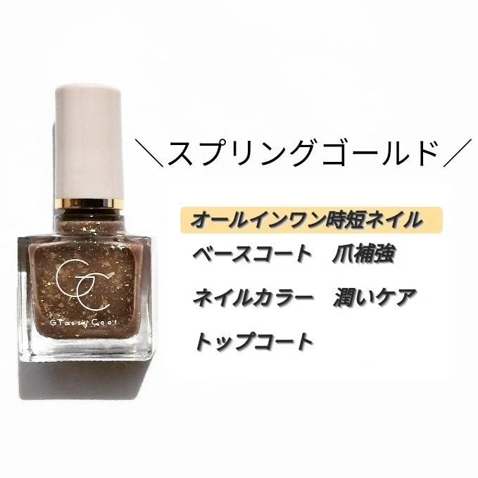 グロッシーコート/スキューズミー/オールインワンネイルを使ったクチコミ(3枚目)