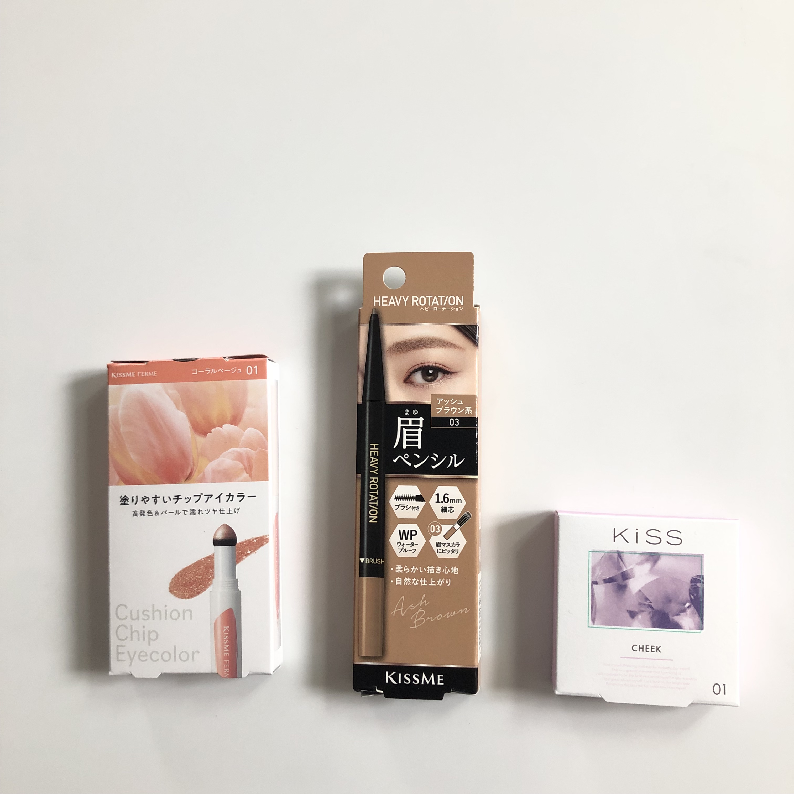 アイブロウペンシル 03 アッシュブラウン系/ヘビーローテーション/アイブロウペンシルを使ったクチコミ（1枚目）