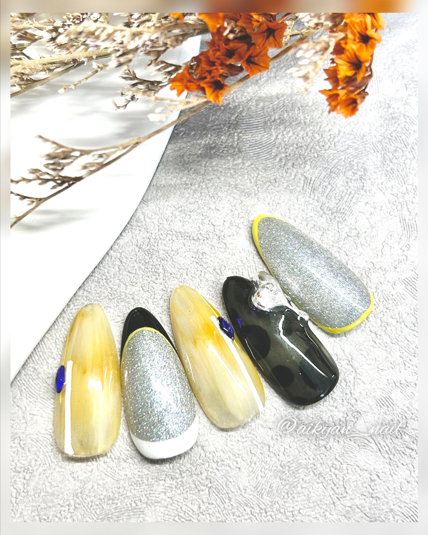 リーフストーン/キラネイル/ネイルチップ・パーツを使ったクチコミ(3枚目)