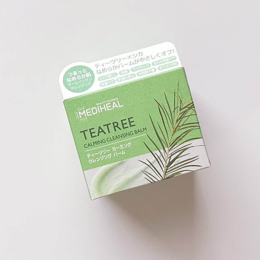 ティーツリーカーミングクレンジングバーム/MEDIHEAL/クレンジングバームを使ったクチコミ(3枚目)
