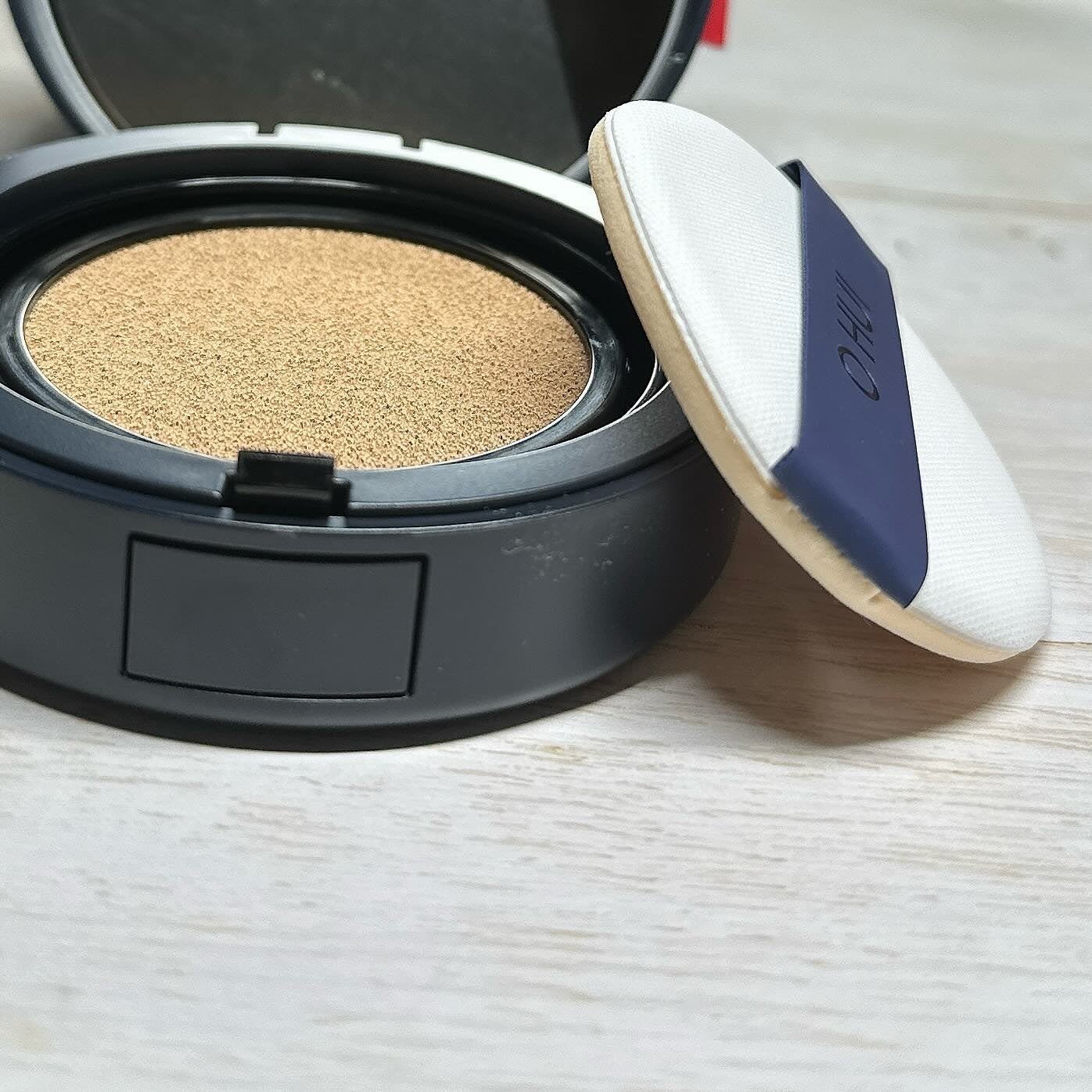 アルティメットフィット ロングウェアデニムクッション/OHUI/クッションファンデーションを使ったクチコミ(5枚目)