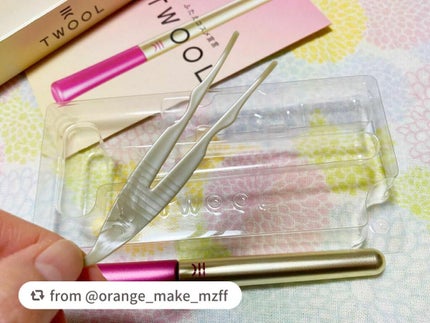 TWOOL ダブルアイリッドグルー/SHOBIDO/二重まぶた用アイテムを使ったクチコミ(4枚目)