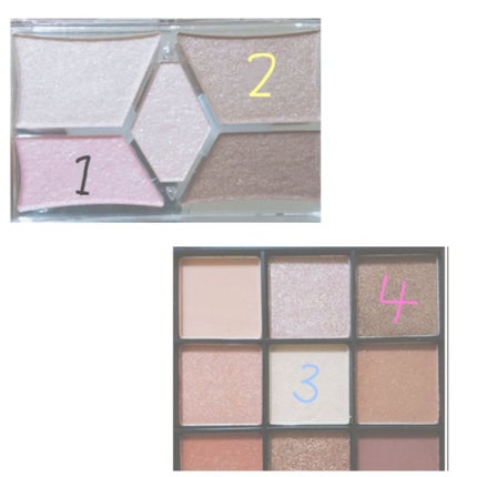 【旧品】パーフェクトスタイリストアイズ/キャンメイク/アイシャドウパレットを使ったクチコミ(3枚目)