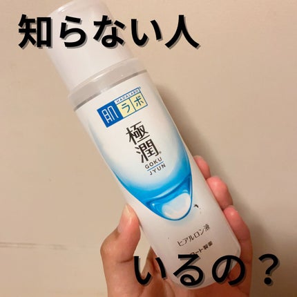 極潤ヒアルロン液(ハダラボモイスト化粧水d)/肌ラボ/化粧水を使ったクチコミ(1枚目)