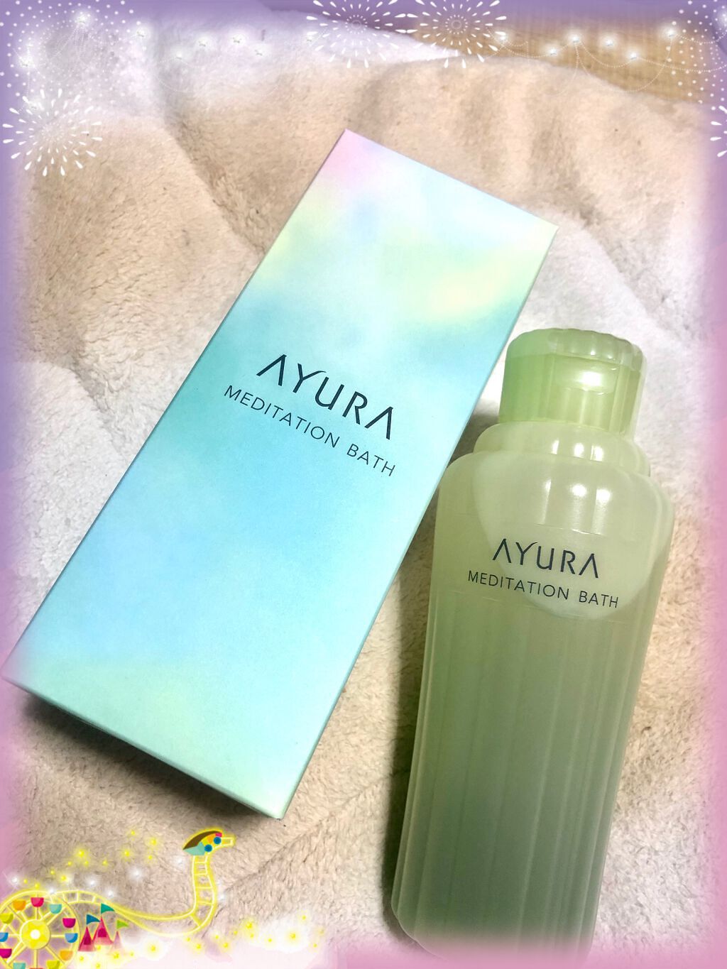 メディテーションバスｔ/AYURA/生薬系入浴剤を使ったクチコミ（1枚目）