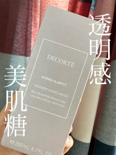 イドラクラリティ　薬用 トリートメント エッセンス ウォーター/DECORTÉ/化粧水を使ったクチコミ（1枚目）