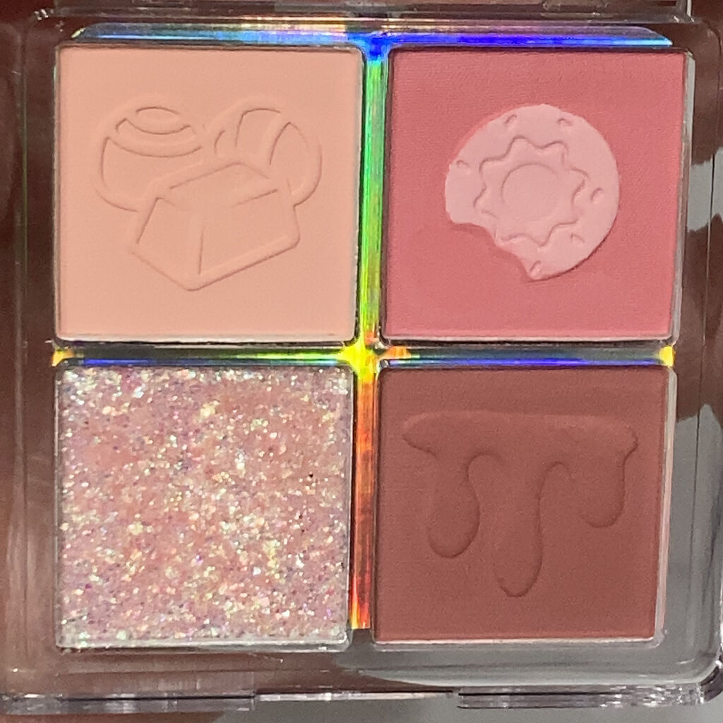 ZEESEAデザートコレクション４カラーアイシャドウパレット/ZEESEA/アイシャドウパレットを使ったクチコミ（2枚目）