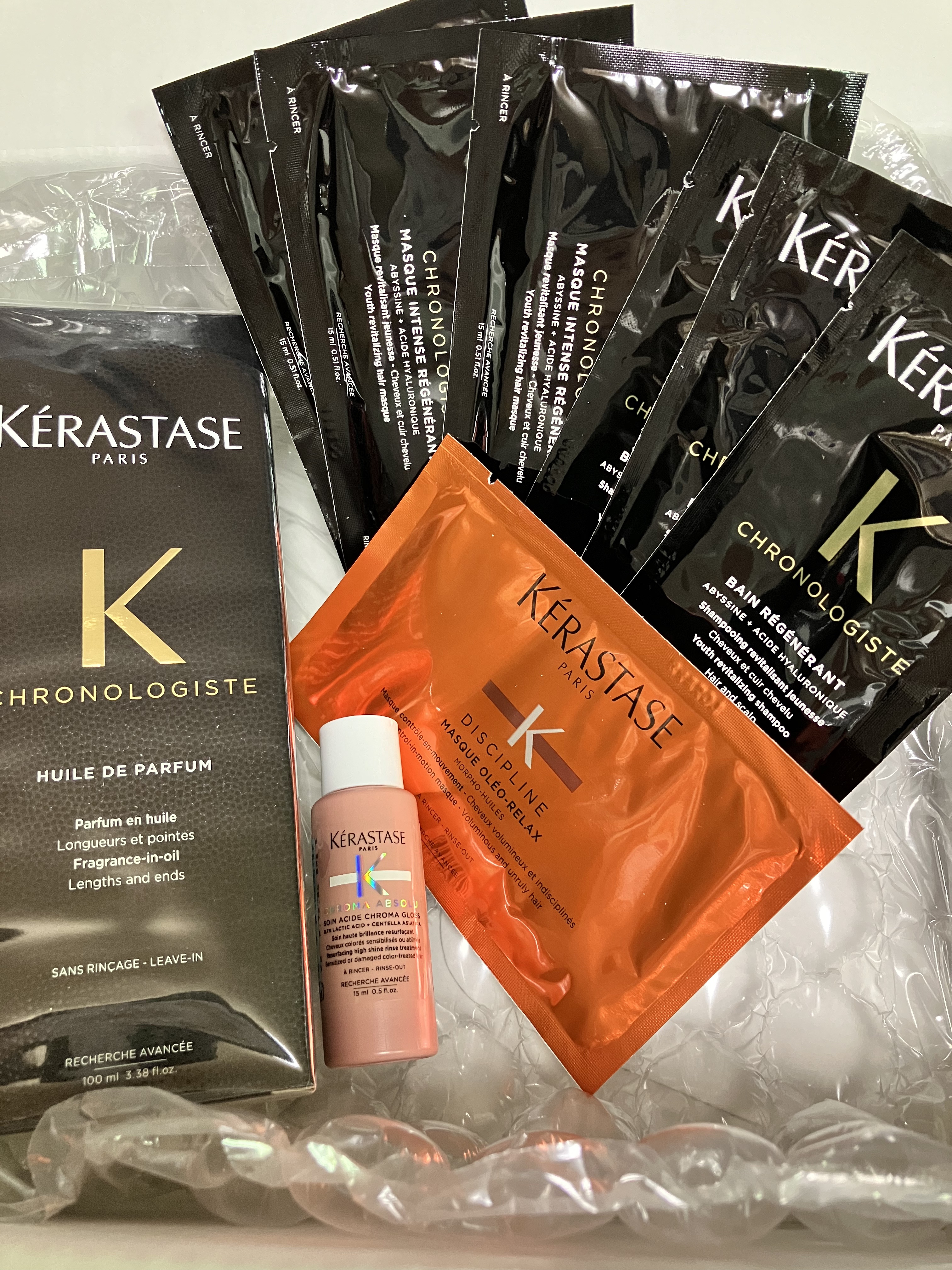 CH ユイル クロノロジスト R/ケラスターゼ/ヘアオイルを使ったクチコミ（1枚目）