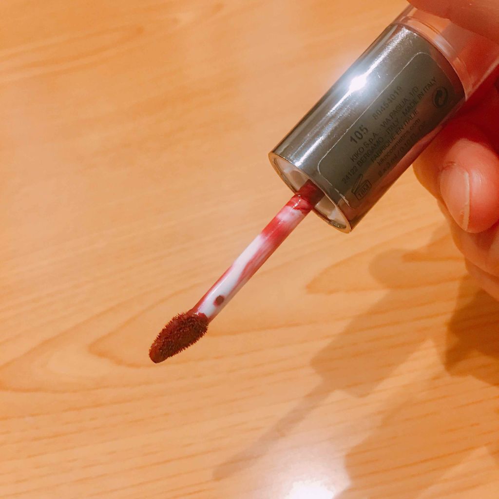 KIKO UNLIMITED DOUBLE TOUCHのクチコミ「ロンドンに行った時に友人に
「まじでこれ落ちないから！！！！」
と勧められて購入😌❤️

結果.....」（3枚目）