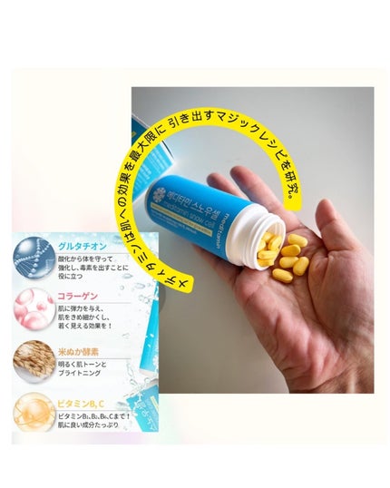 スノーセル/メディタミン/美容サプリメントを使ったクチコミ(2枚目)