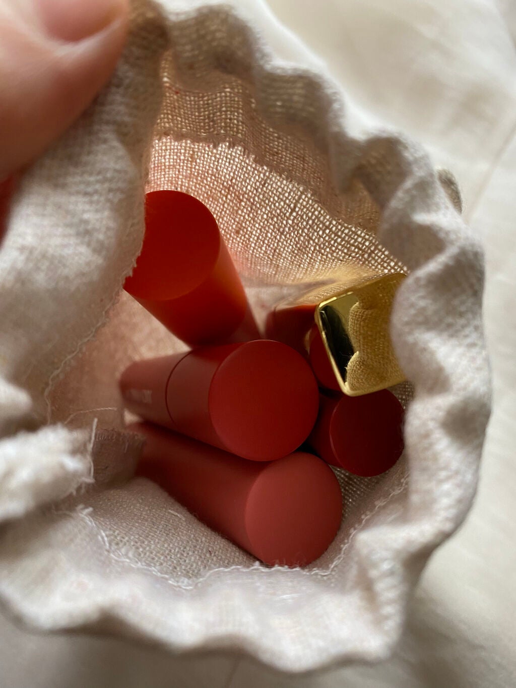 MINT (care life) on LIPS 「♥⃜とってもおすすめシンプル巾着♥⃜●100円ショップ(セリア..」(2枚目)