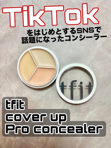 tfit カバーアッププロコンシーラー/TFIT/パレットコンシーラーを使ったクチコミ（1枚目）