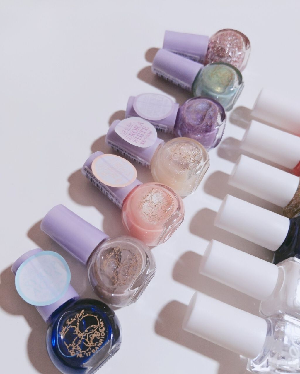 キキララ ネイル/DAISO/マニキュアを使ったクチコミ(2枚目)