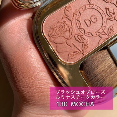 ブラッシュオブローズ ルミナスチークカラー/DOLCE&GABBANA BEAUTY/パウダーチークを使ったクチコミ（3枚目）