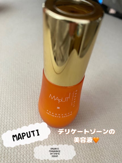 オーガニックフレグランスインティメイトセラム MAPUTI/MAPUTI/デリケートゾーンケアを使ったクチコミ(1枚目)