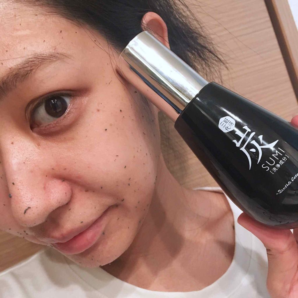 サンショー スキン 毛穴 クリーン ジェル(チャコール タイプ)/三粧化研/洗い流すパック・マスクを使ったクチコミ(4枚目)